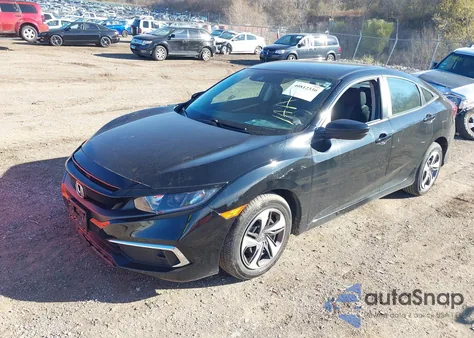 2020 Honda Civic Lx from USA, damaged, VIN 19XFC2F68LE011865